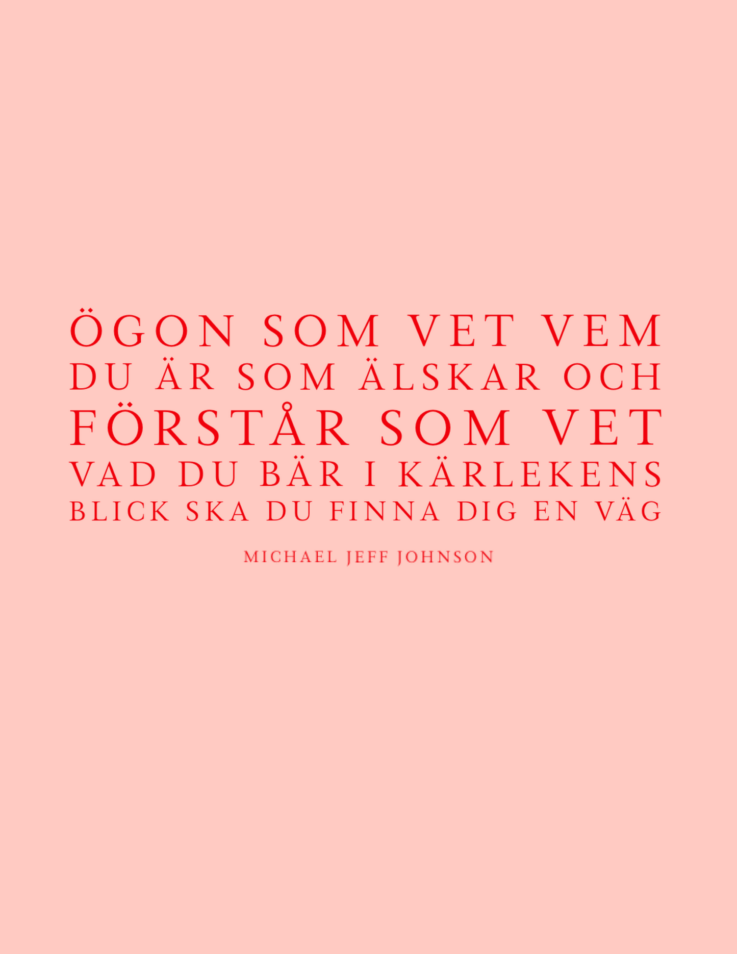 Vykort - Ögon som vet